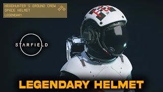 Legendary HELMET Location Guide in STARFIELD  How to Get Headhunters Ground Crew Space Helmet [upl. by Cordier]