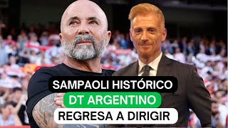 Sampaoli histórico DT Argentino regresa a dirigir [upl. by Ozneral]