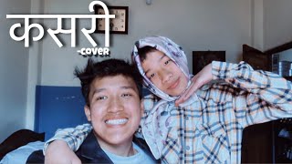 KASARIकसरीYABESH THAPA FT CABBAGE THAPA  SANGAM amp ​⁠ptkdrawz7731 COVER SONGVIDEO [upl. by Anihsak]