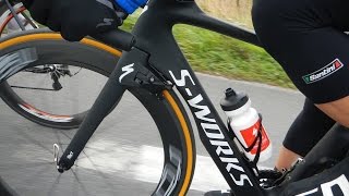 premiere Sortie avec le Specialised SWORKS VENGE VIAS DI2 [upl. by Kennard877]