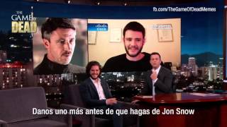 Kit Harington conoce a los otros Jon Snow Subtitulado [upl. by Kinch]