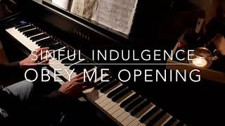 Obey Me Official Opening  Sinful Indulgence  Asmodeus  Ayme Miura  Piano Cover  BODO [upl. by Perlie]