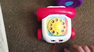 Fisher price chatter telephone [upl. by Hurwit910]