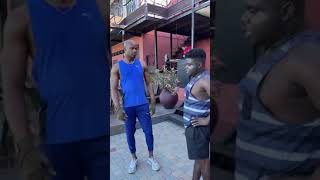 WodeMayas Entire Team Training with Asafa Powell [upl. by Galligan]