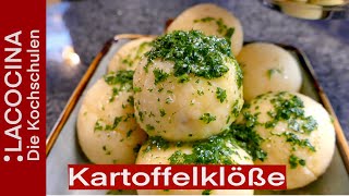 Kartoffelklöße super einfach zubereiten  Rezept   La Cocina [upl. by Nanis19]