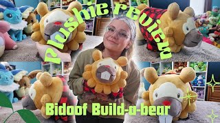 Pokemon Plushie Review  Bidoof Buildabear [upl. by Nirraj397]