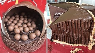 Delicious Chocolate Cake Hacks  Easy Chocolate Cake Decorating Ideas  So Yummy Cake Recipes [upl. by Clements]