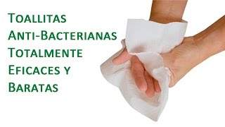 Como Hacer Toallitas Anti Bacterianas Totalmente Eficaces y Baratas [upl. by Sculley]