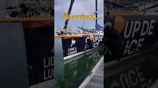 Les premiers IMOCA arrivent aux SablesdOlonne pour préparer le Vendée Globe 2024 [upl. by Bee]