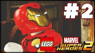 LEGO Marvel Superheroes 2  Part 2  3 Teams HD Gameplay Walkthrough [upl. by Graybill]