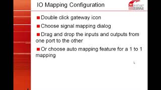 Tutorial video from Hilscher Gateway [upl. by Ennaylloh]