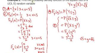 Cumulative distribution technique  Example 2 [upl. by Dex660]