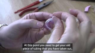 How to change the tubing in your deaf childs hearing aids [upl. by Salim]