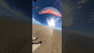 Paramotor Foot Dragging Sand Bars EPIC dream adventure youtubeshorts ppg foryou subscribe [upl. by Adnulahs]