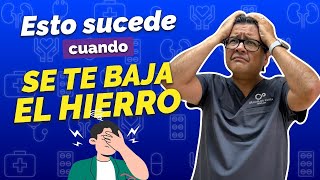 ¡Esto sucede cuando se te baja el hierro 🔴💥 ¡No ignores las señales [upl. by Biamonte]