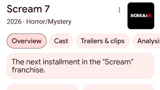 scream 7 comes out February 27 2026 [upl. by Ellekram]