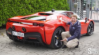 THIS is the New Ferrari SF90 Stradale MY FIRST DRIVE [upl. by Abernon]