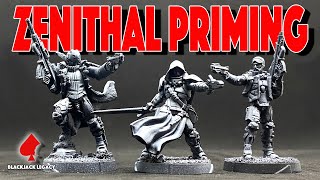 Zenithal Priming  Airbrushing for Beginners [upl. by Demah]