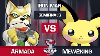 Armada vs Mew2King  Low Tier Iron Man Semifinals  Smash Summit 2017 [upl. by Etnoled]