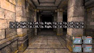 Legend of Grimrock  Pillared Hallway Solution Level 9 Goromorg Temple 1 [upl. by Sidnac]