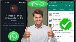 Whatsapp FM nasıl açılır Fm Whatsappa giriş yapmak için resmi Whatsappa ihtiyacınız var [upl. by Geibel]