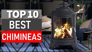 ✅TOP 10 Best Chimineas for 2024 Top 5 Picks [upl. by Zindman518]