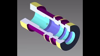 GibbsCAM and the proper way to do grooving on a turning center Updated [upl. by Zulch]