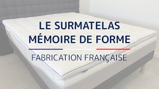 Le surmatelas Bdreams® à mémoire de forme [upl. by Abisia]