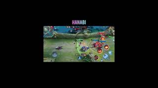 Hanabi Legendary Kill  Team Wipe Out MLBB [upl. by Eisak]