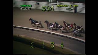 1989 Yonkers Raceway  Speedy Jones amp A Gristina [upl. by Ahgem823]