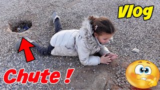 VLOG  Chute de KAMILIA  Lécole et LINFIMERIE MAPPELLE POUR MASSILYA  SORTIE entre PERE FILLES [upl. by Ameehs]