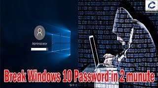 Hack Windows 10 in 2 minute  Break Windows Administrator Password  Be aware from this tricks [upl. by Nata855]