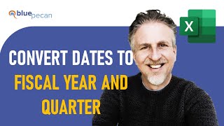 Convert Dates to Fiscal Year and Quarter Formula in Excel  Group Dates By Fiscal Year and Quarter [upl. by Atrahc]