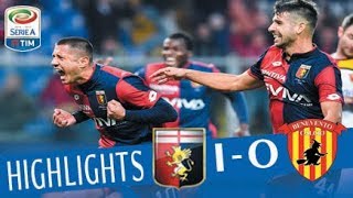 Genoa  Benevento 10  Highlights  Giornata 18  Serie A TIM 201718 [upl. by Nnylirret]