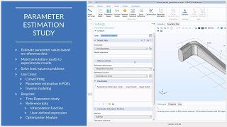 How to Perform a Parameter Estimation Study in COMSOL® [upl. by Aronoff211]