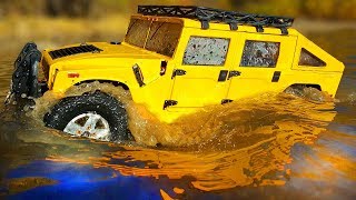 RC Hummer H1 Axial SCX10 River SPA — RC Extreme Pictures [upl. by Gnehp352]