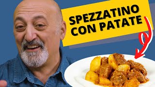 Spezzatino con patate  grande classico della cucina italiana [upl. by Josy]