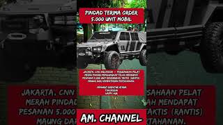 Presidentpindad terima 5000 order mobil viralvideo shorts vidioshort [upl. by Nevets619]