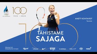 Tähistame sajaga Anett Kontaveit [upl. by Alekal]