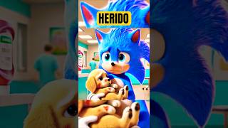 Sonic Salva A Un Perro Herido 😢 comedia sonic [upl. by Streeto]