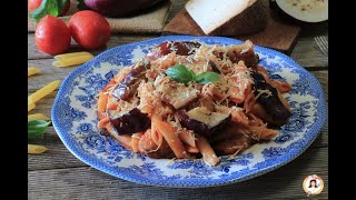 PASTA ALLA NORMA Siciliana con MELANZANE e RICOTTA [upl. by Lucky779]