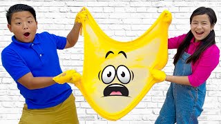 Alex and Jannie Fun Slime Activities for Kids Learning to Share and Create Together [upl. by Haek]