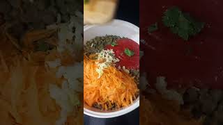 Գազարով և ոսպով աղցան Салат с морковью и горошком Salad with carrots and peas  shorts [upl. by Tenahs]