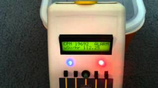 New Atomicdave Geiger counter with SBT11A tube [upl. by Norramic]