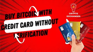 Buy Bitcoin with Credit Card without Verification on Switchere  Crypto Exchanges [upl. by Eeliab312]