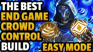 The NEW Best END GAME Crowd Control Build Easy Mode Destiny 2 Stasis Hunter Build [upl. by Lemcke]