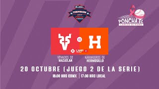 Venados vs Naranjeros  20 Octubre Juego 2 LAMP 24 25 [upl. by Okubo539]