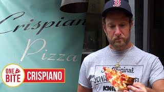 Barstool Pizza Review  Crispiano New York NY [upl. by Notneiuq391]