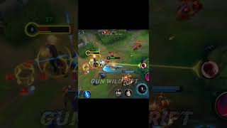 Yone vs kayle highlight66 gunwildrift leagueoflegendswildrift lolwildrift [upl. by Neroc]