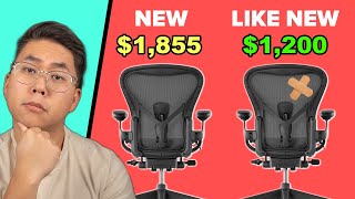 NEW vs USED Herman Miller Chairs I spent 2437 to find out [upl. by Trela202]